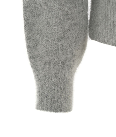 Maglia in angora #grigio