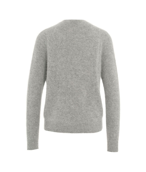 Maglione in angora #grigio