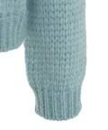 Maglia in alpaca #blu