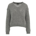 Maglione in misto lana #grigio