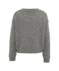 Maglione in misto lana #grigio