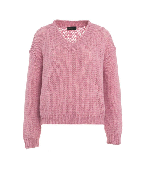 Maglione in misto lana #pink