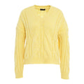 Maglione in misto lana alpaca #giallo