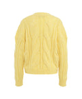 Maglione in misto lana alpaca #giallo