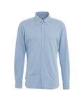 Camicia 'tailor' in tessuto active #blu