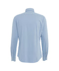 Camicia 'tailor' in tessuto active #blu