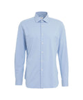 Camicia 'tailor' in tessuto active #blu