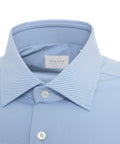 Camicia 'tailor' in tessuto active #blu