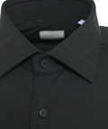 Camicia 'tailor' in tessuto active #nero