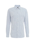 Camicia 'tailor' in tessuto active #blu