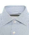 Camicia 'tailor' in tessuto active #blu