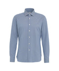 Camicia 'tailor' in tessuto active #blu