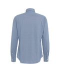 Camicia 'tailor' in tessuto active #blu