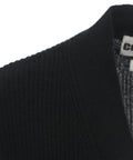 Cardigan a maglia in cashmere #nero