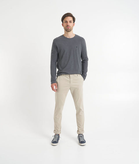 Pantaloni slim fit "Gaubert #beige