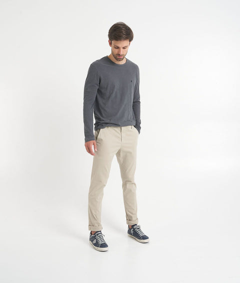 Pantaloni slim fit "Gaubert #beige