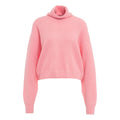 Maglione con dolcevita #rosa