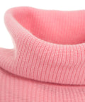 Maglione con dolcevita #rosa