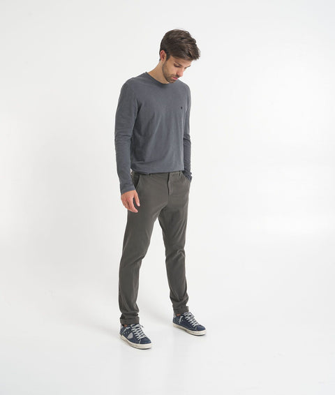 Pantaloni slim fit "Gaubert #grigio