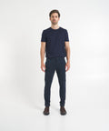 Pantaloni slim fit "Gaubert #blu