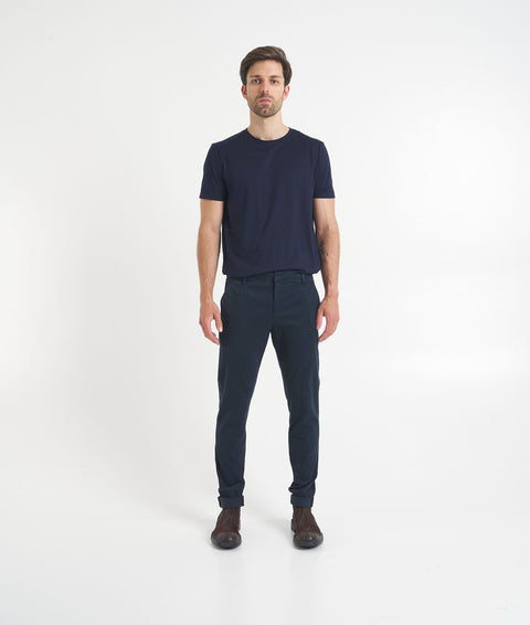 Pantaloni slim fit "Gaubert #blu