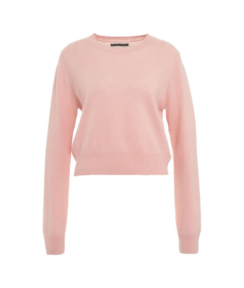 Maglione in cashmere #rosa