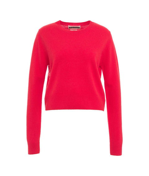 Maglione in cashmere #rosso