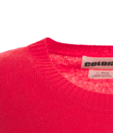 Maglione in cashmere #rosso