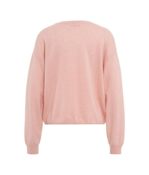 Maglione in cashmere #rosa