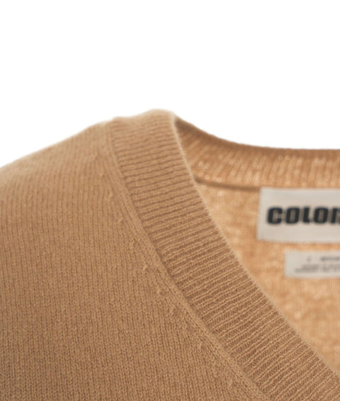 Maglione in cashmere #marrone