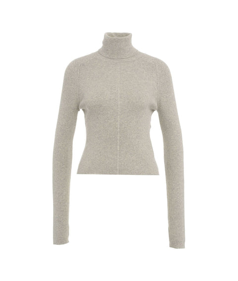 Maglione con dolcevita #grigio