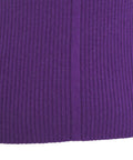 Maglione con dolcevita #viola