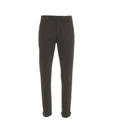 Pantaloni slim fit "Gaubert #marrone