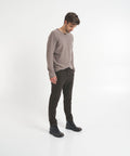 Pantaloni slim fit "Gaubert #marrone