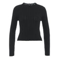 Pullover in maglia #nero