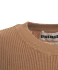 Pullover in maglia #marrone