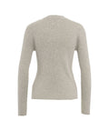 Pullover in maglia #grigio