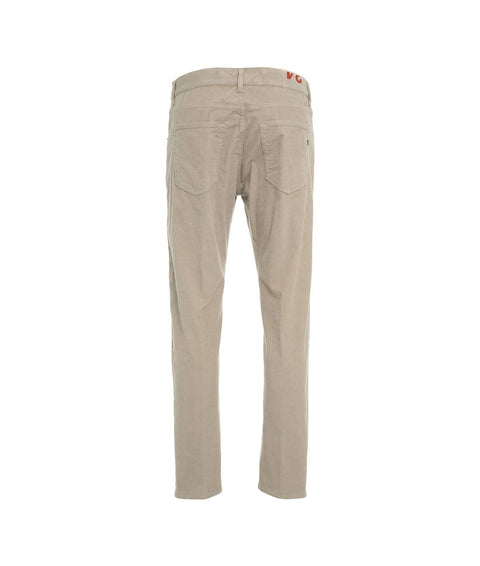 Pantaloni di velluto a coste 'Dian' #beige