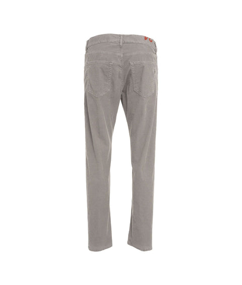 Pantaloni di velluto a coste 'Dian' #grigio