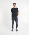 Jeans 'Dian' in Carrot Slim Fit #nero