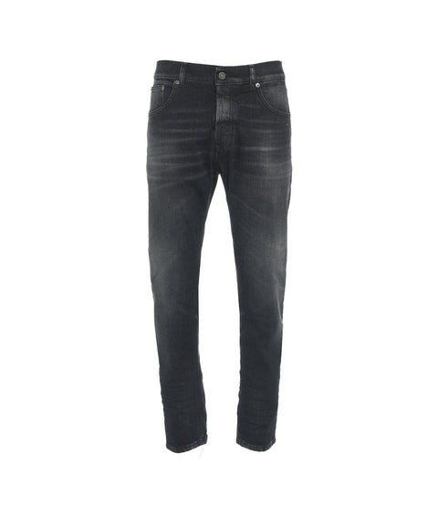 Carrot slim fit jeans 'Dian' #nero