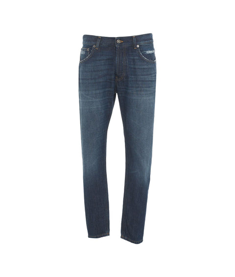 Carrot slim fit jeans 'Dian' #blu