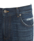 Carrot slim fit jeans 'Dian' #blu