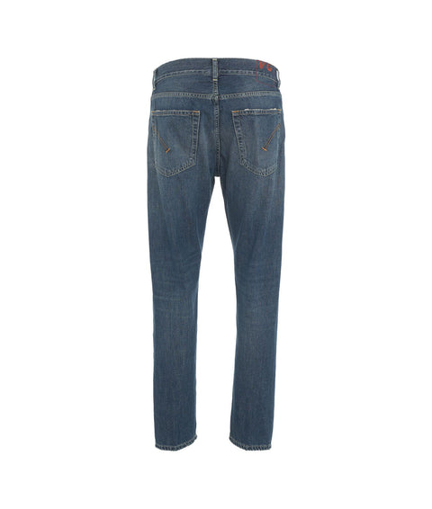 Carrot slim fit jeans 'Dian' #blu