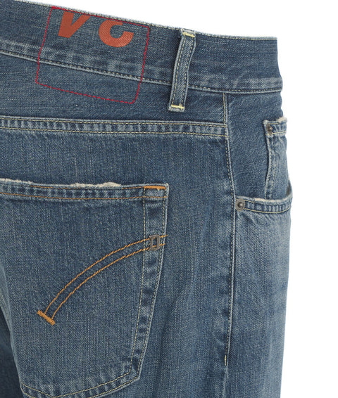 Carrot slim fit jeans 'Dian' #blu