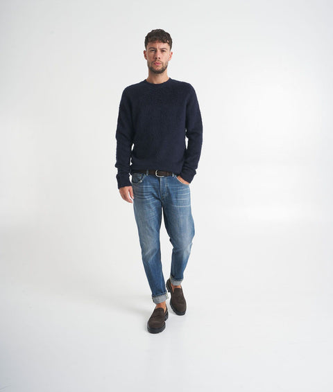 Carrot slim fit jeans 'Dian' #blu