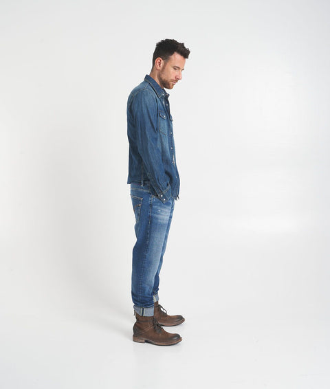 Jeans carrot fit 'Brighton' #blu