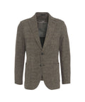 Blazer monopetto #marrone