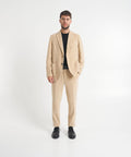 Blazer in jersey #beige