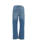 Jeans cropped 'Mimi' #blu